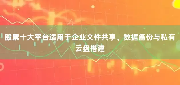 股票十大平台适用于企业文件共享、数据备份与私有云盘搭建